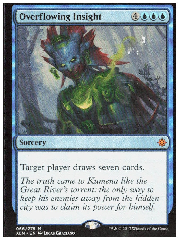 Overflowing Insight 66 Ixalan Magic: The Gathering LP