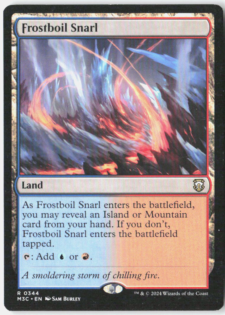 Frostboil Snarl 344 Commander: Modern Horizons 3 Magic: The Gathering LP