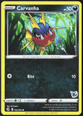 Carvanha 162/264 SWSH08: Fusion Strike Pokemon TCG LP