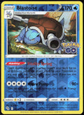 Blastoise Reverse Holo 017/078 Pokemon GO Pokemon TCG LP