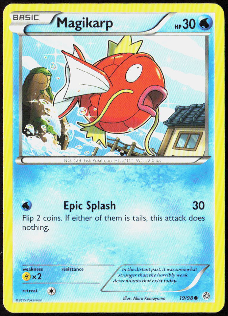 Magikarp 19/98 XY - Ancient Origins Pokemon TCG LP