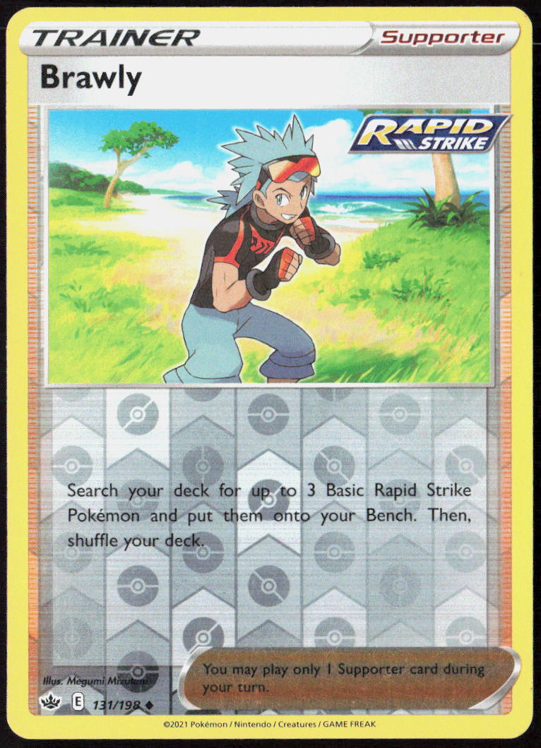 Brawly Reverse Holo 131/198 SWSH06: Chilling Reign LP
