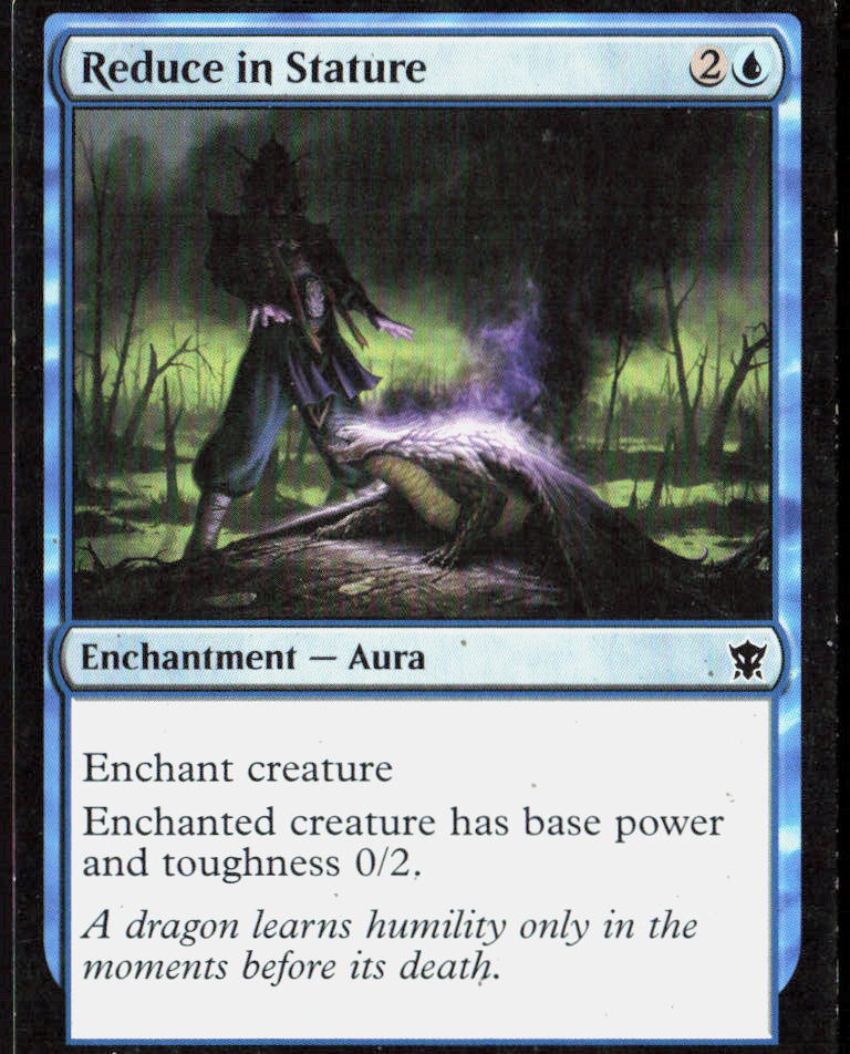 Reduce in Stature 72 Dragons of Tarkir Magic: The Gathering LP