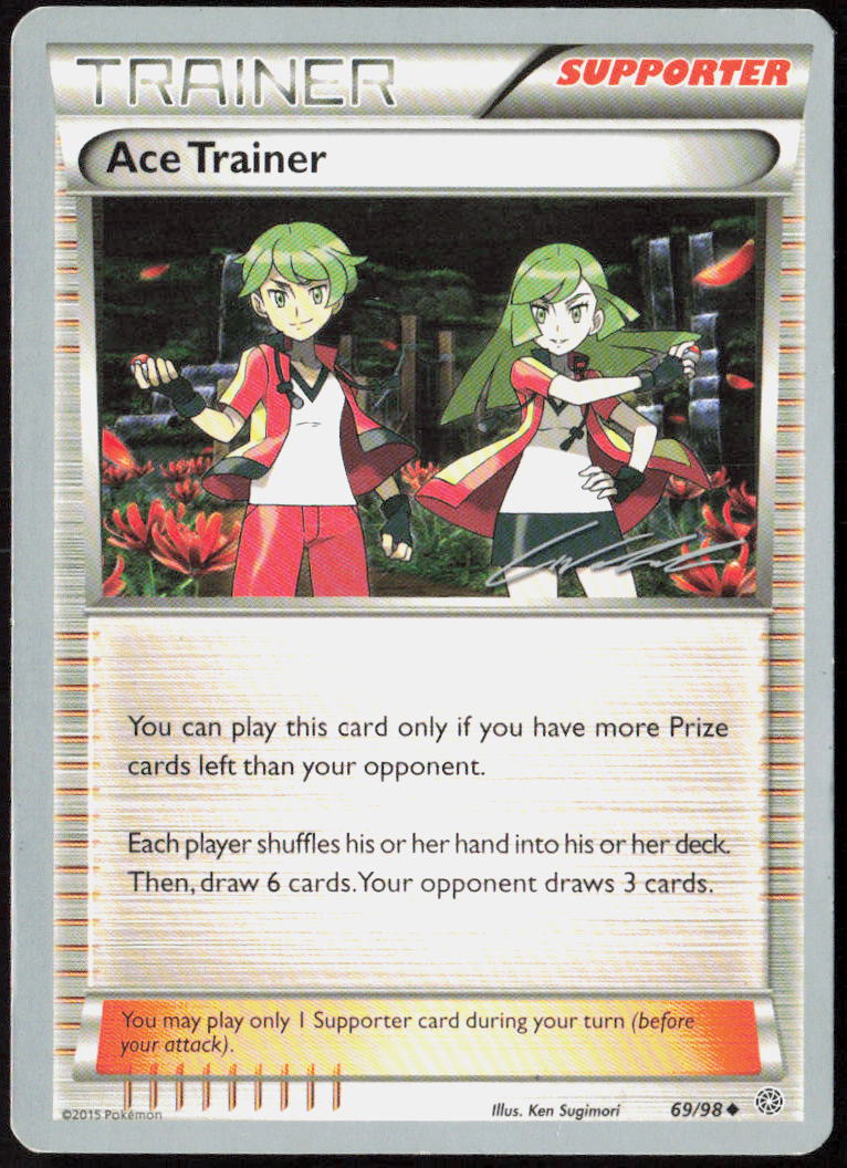 Ace Trainer - 2016 (Cody Walinski) 69/98 World Championship Decks Pokemon TCG NM