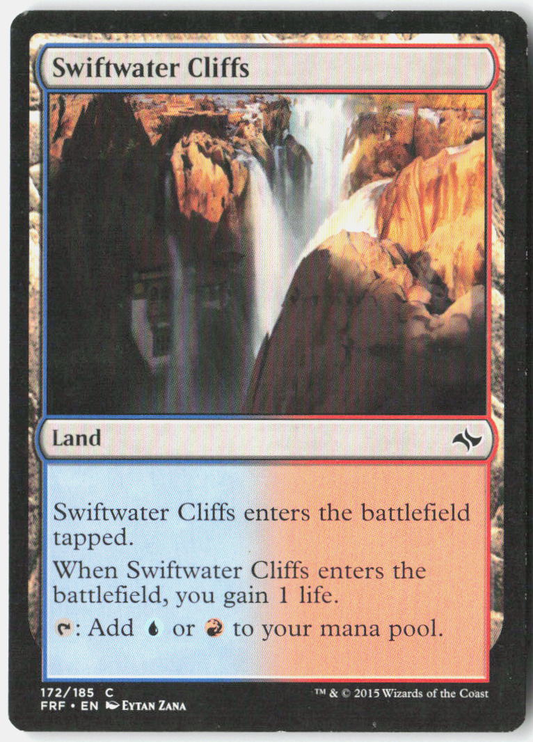 Swiftwater Cliffs 172 Fate Reforged Magic: The Gathering LP