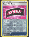 Team Yell Towel Reverse Holo 063/072 Shining Fates Pokemon TCG LP