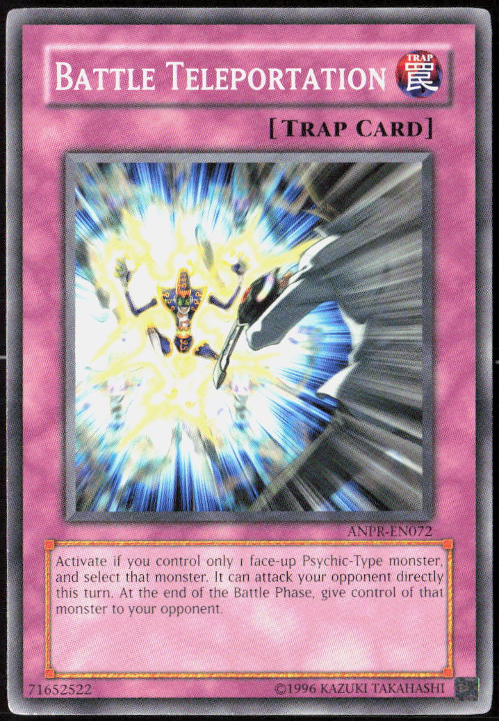 Battle Teleportation Unlimited ANPR-EN072 Ancient Prophecy Yu-Gi-Oh! TCG LP