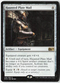 Haunted Plate Mail 218 Magic 2015 (M15) Magic: The Gathering LP