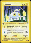 Chinchou 1st Edition 055/111 Neo Genesis LP