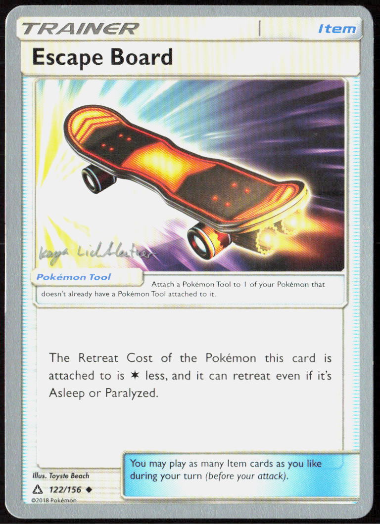 Escape Board - 2019 (Kaya Lichtleitner) 122/156 World Championship Decks Pokemon TCG NM