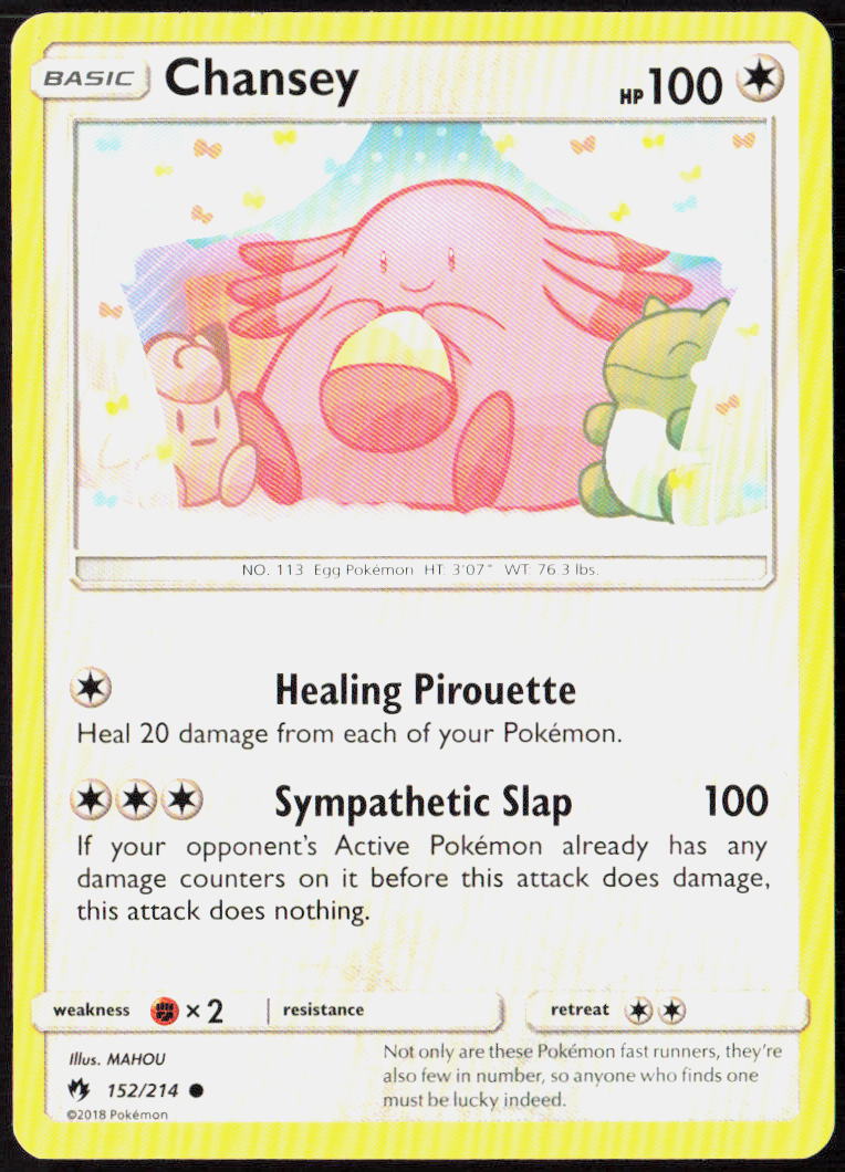 Chansey 152/214 SM - Lost Thunder NM