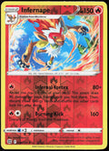 Infernape Reverse Holo 026/172 SWSH09: Brilliant Stars Pokemon TCG LP