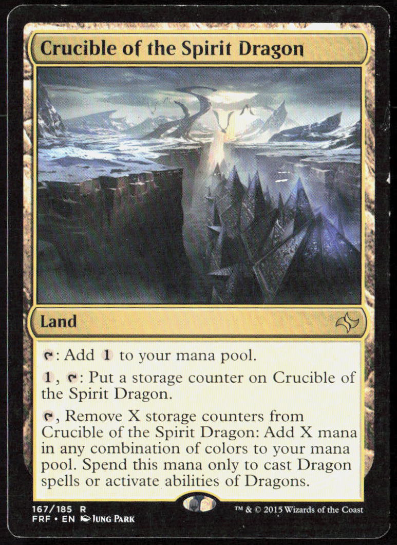 Crucible of the Spirit Dragon 167 Fate Reforged Magic: The Gathering LP