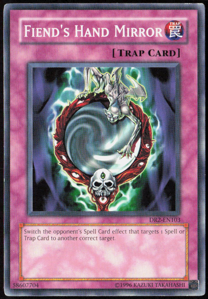 Fiend's Hand Mirror Unlimited DR2-EN103 Dark Revelation Volume 2 Yu-Gi-Oh! TCG LP