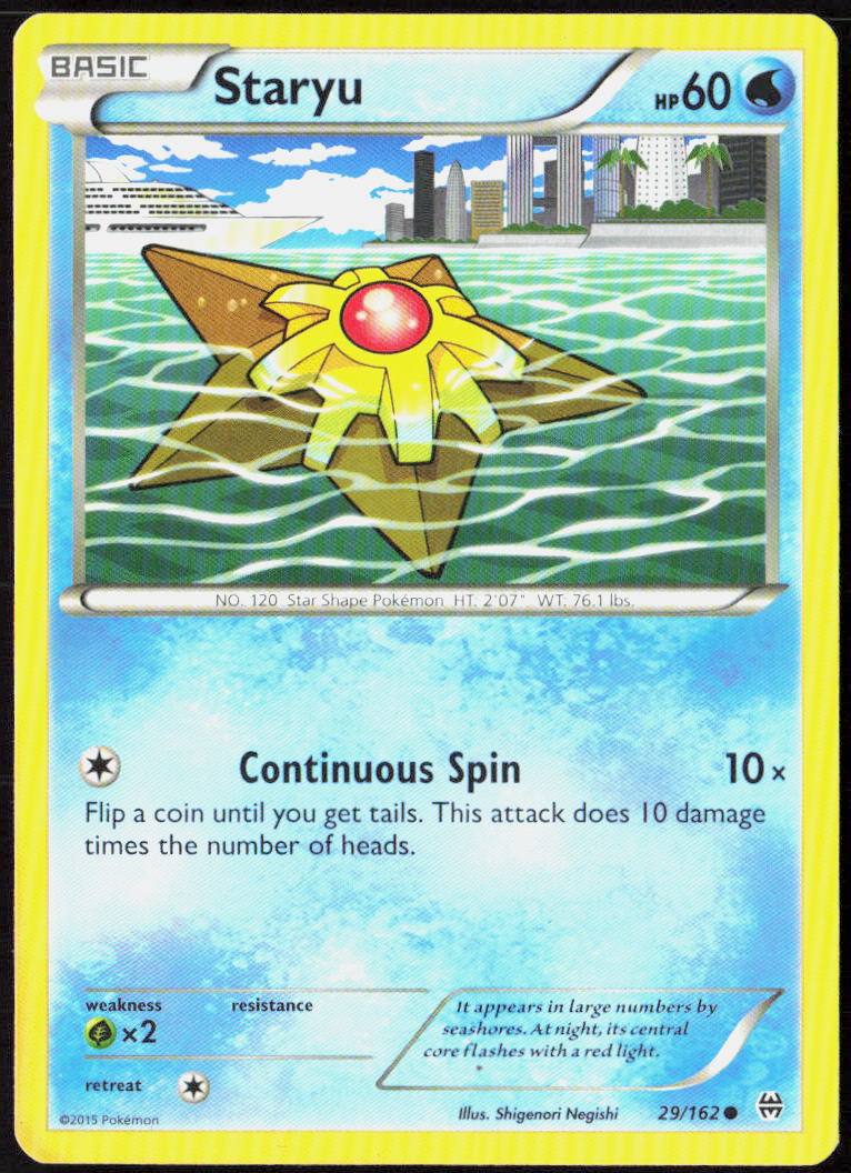 Staryu 29/162 XY - BREAKthrough LP