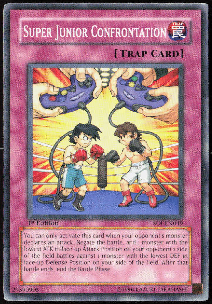 Super Junior Confrontation 1st Edition SOI-EN049 Shadow of Infinity Yu-Gi-Oh! TCG LP