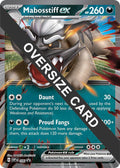 Mabosstiff ex - Jumbo Card Holo 086 Jumbo Cards Pokemon TCG NM