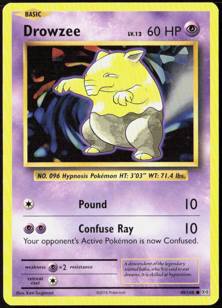 Drowzee 49/108 XY - Evolutions LP