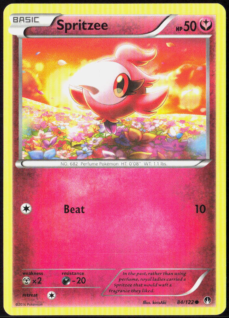 Spritzee 84/122 XY - BREAKpoint Pokemon TCG LP