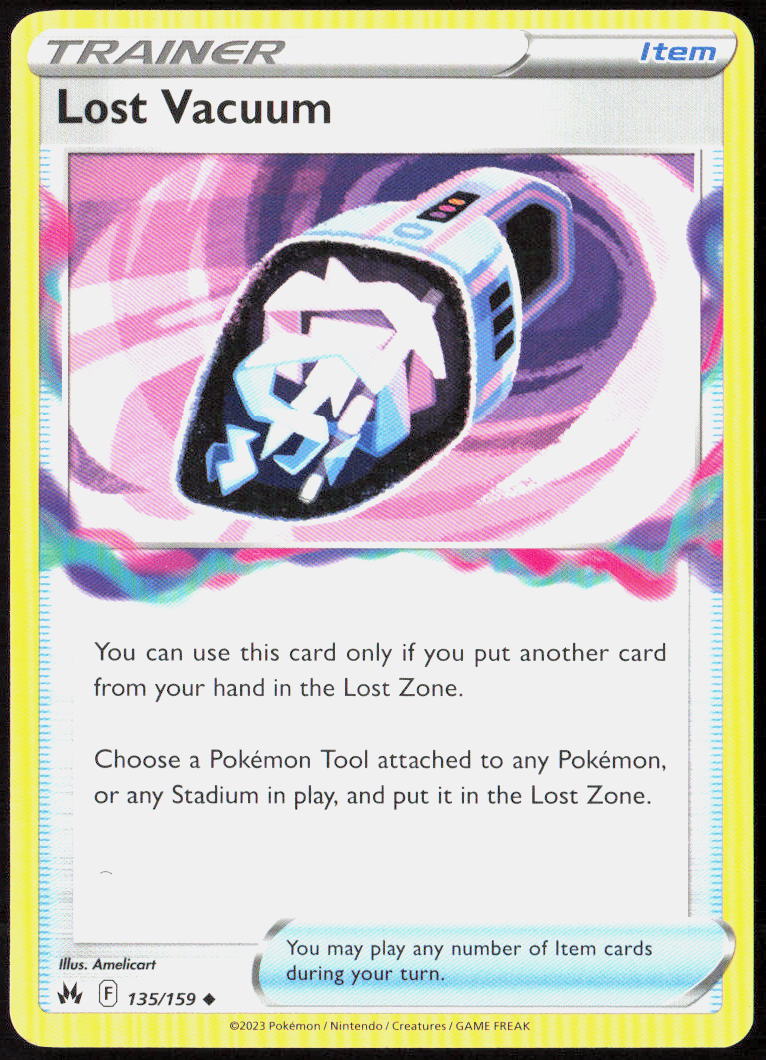 Lost Vacuum 135/159 SWSH: Crown Zenith Pokemon TCG LP