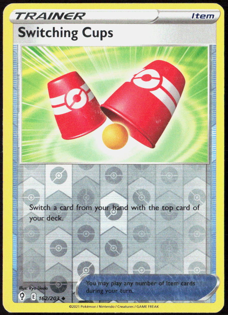 Switching Cups Reverse Holo 162/203 SWSH07: Evolving Skies MP