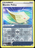 Blunder Policy Reverse Holo 131/172 SWSH09: Brilliant Stars Pokemon TCG LP