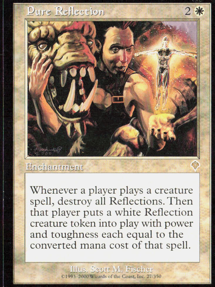 Pure Reflection 27 Invasion Magic: The Gathering LP