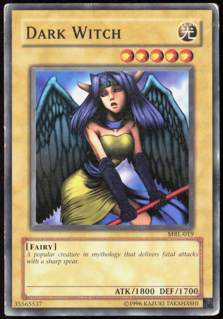 Dark Witch Unlimited MRL-019 Magic Ruler Yu-Gi-Oh! TCG LP
