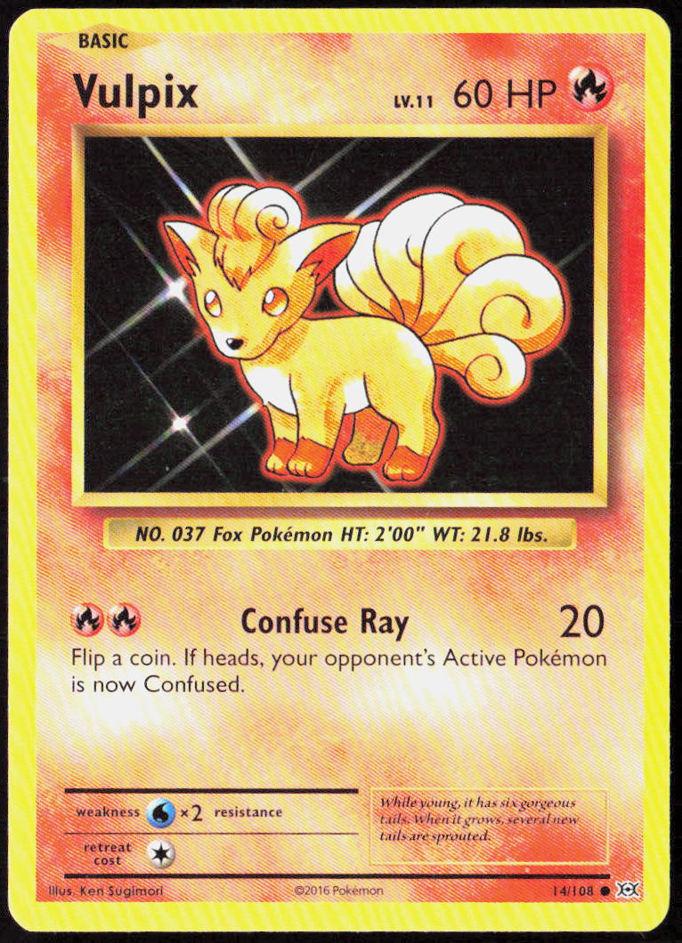 Vulpix 14/108 XY - Evolutions LP