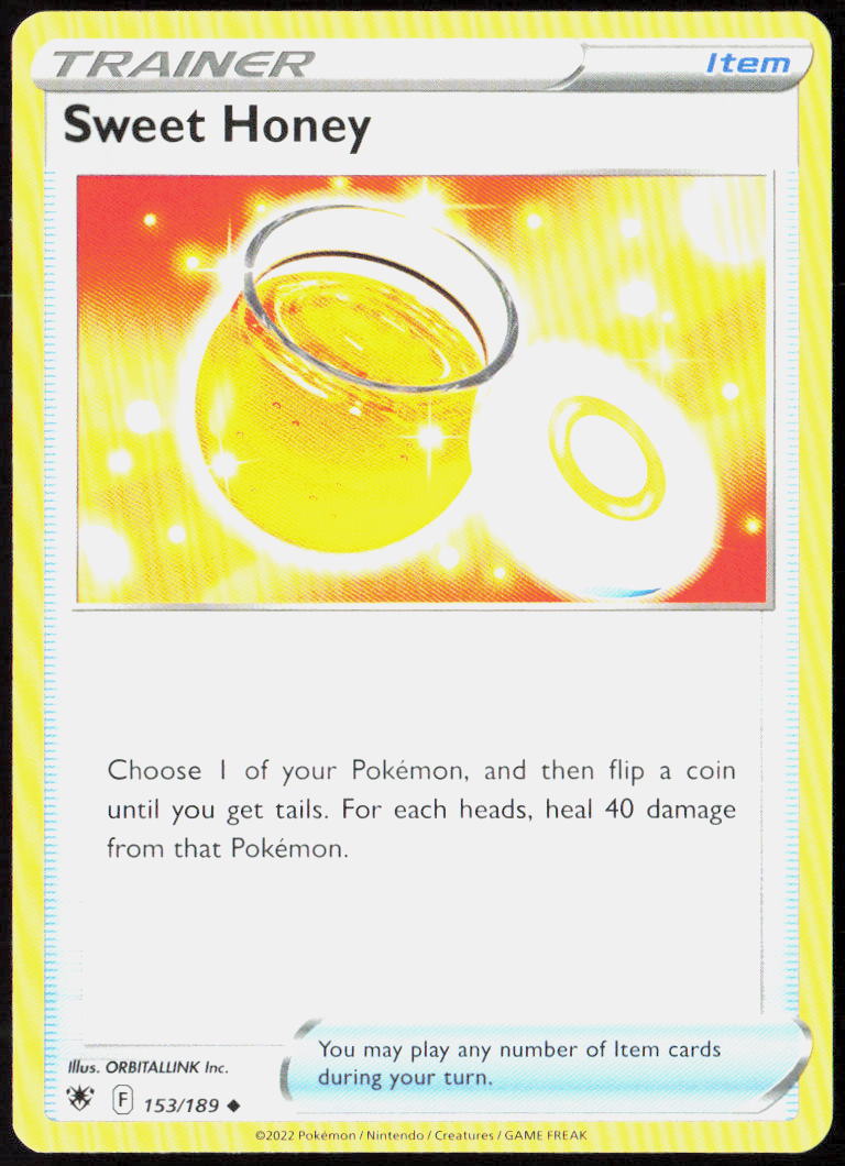 Sweet Honey 153/189 SWSH10: Astral Radiance Pokemon TCG LP