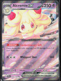 Alcremie ex Holo 075/159 SV09: Journey Together Pokemon TCG NM