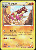 Gurdurr 60/114 Black and White Pokemon TCG LP