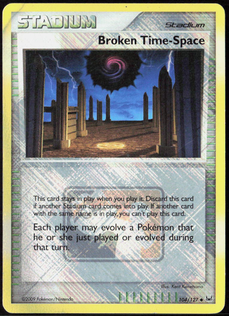 Broken Time-Space Reverse Holo 104/127 Platinum Pokemon TCG LP