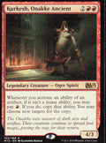 Kurkesh, Onakke Ancient 153 Magic 2015 (M15) Magic: The Gathering LP