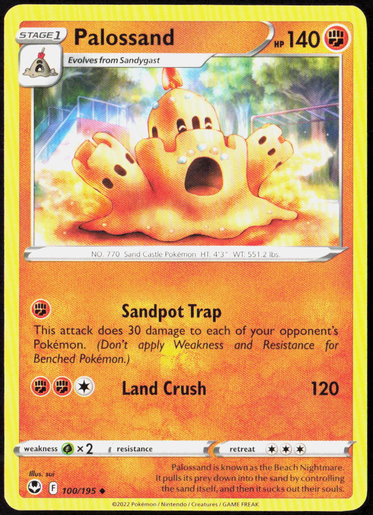 Palossand 100/195 SWSH12: Silver Tempest Pokemon TCG LP