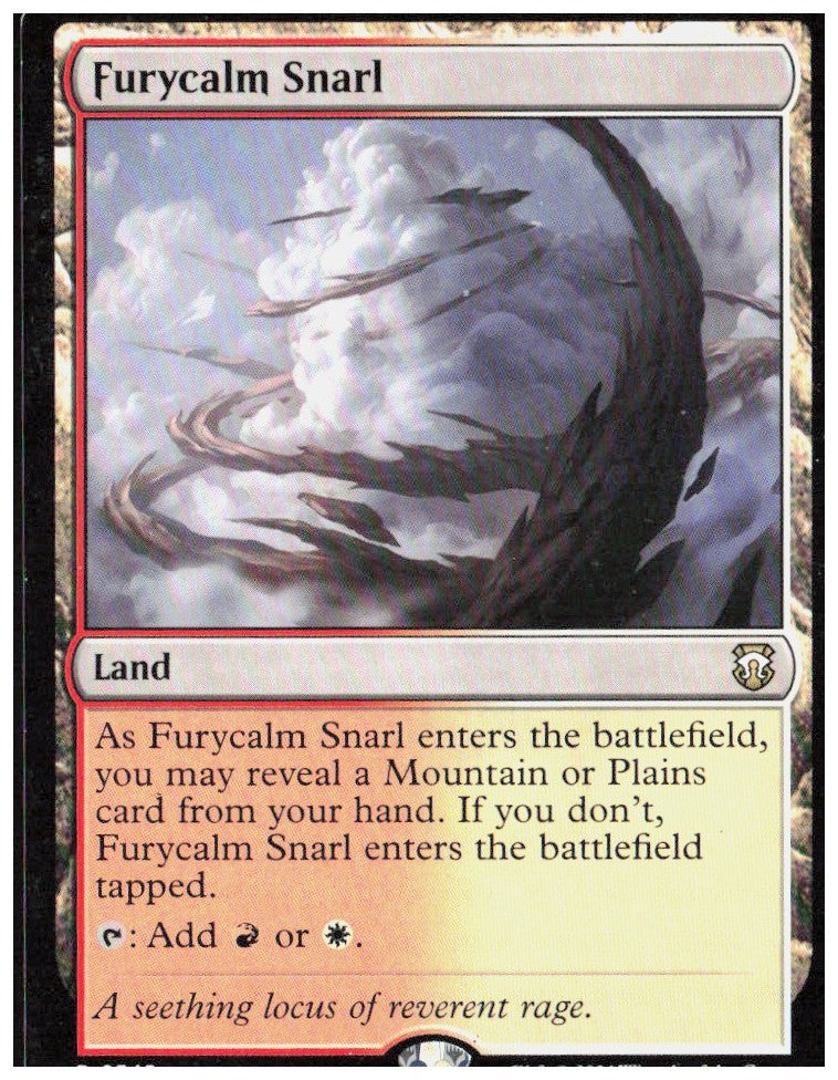 Furycalm Snarl 345 Commander: Modern Horizons 3 Magic: The Gathering LP