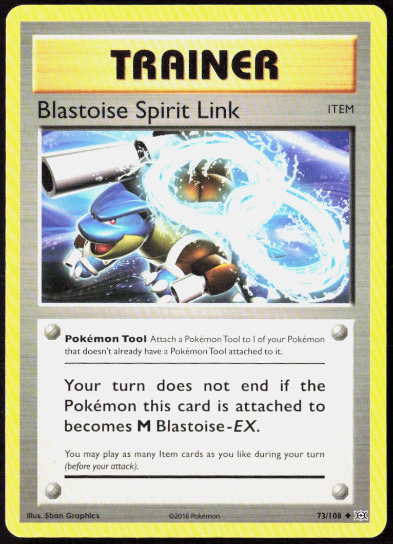 Blastoise Spirit Link 73/108 XY - Evolutions LP