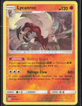 Lycanroc Reverse Holo 124/236 SM - Cosmic Eclipse Pokemon TCG LP