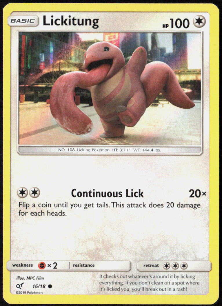 Lickitung 16/18 Southern Islands Pokemon TCG LP