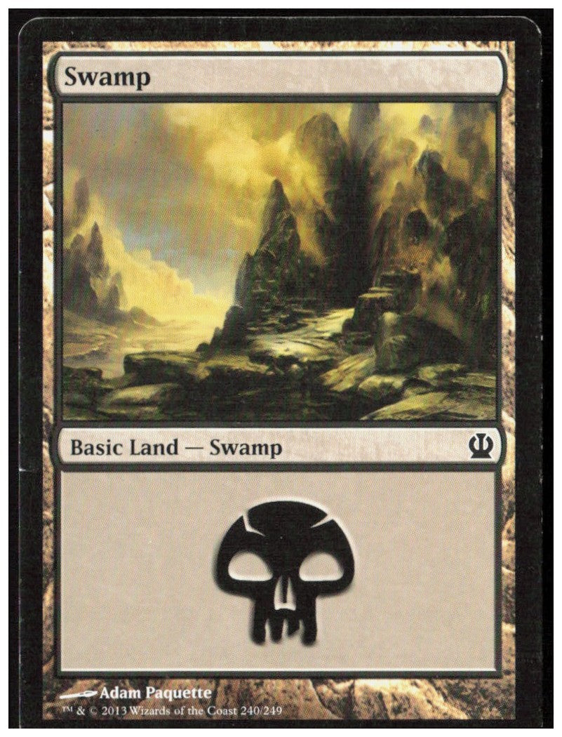 Swamp 240 Theros Magic: The Gathering LP