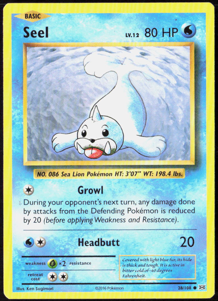 Seel 28/108 XY - Evolutions LP