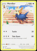 Herdier 134/203 SWSH07: Evolving Skies Pokemon TCG LP
