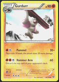 Gurdurr 66/146 XY Base Set Pokemon TCG LP