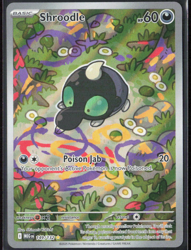 Shroodle Holo 149/132 ME01: Mega Evolution NM