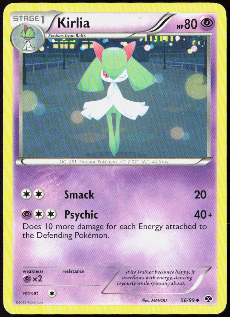 Kirlia 56/99 Next Destinies Pokemon TCG LP