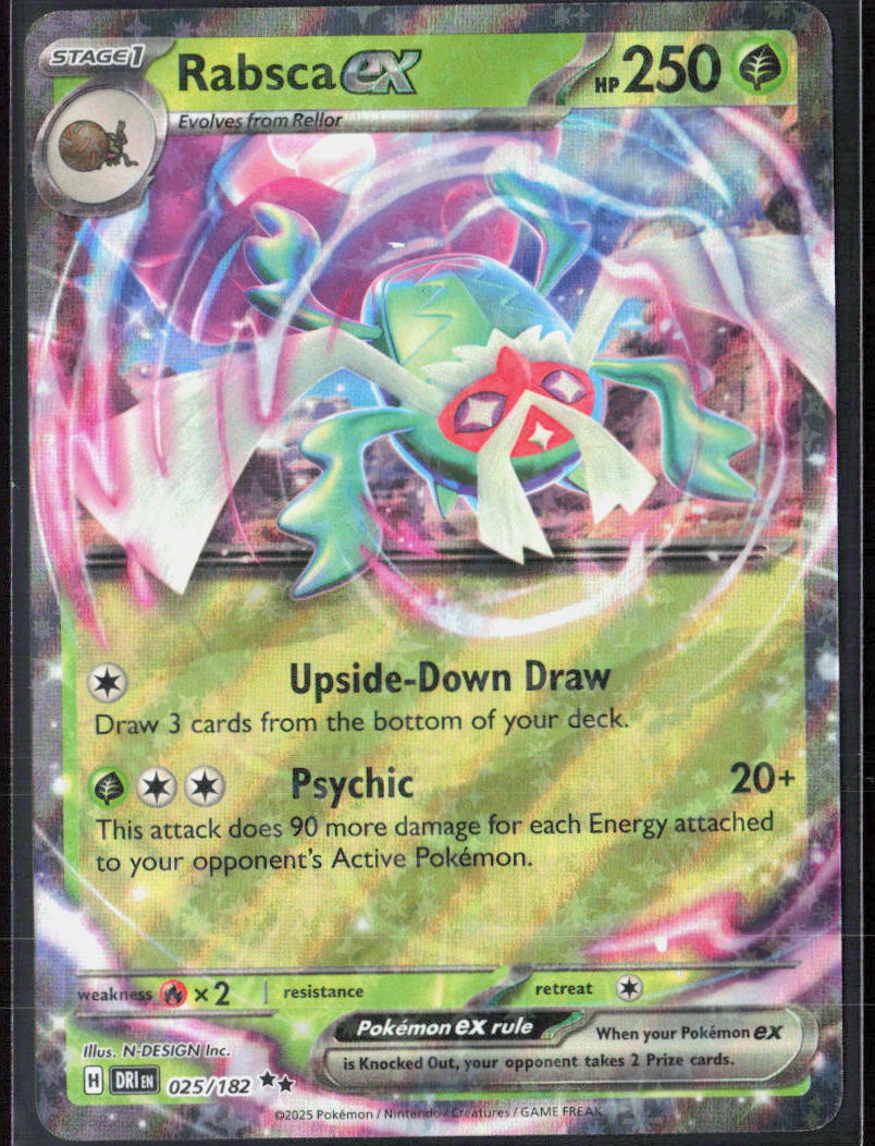 Rabsca ex Holo 025/182 SV10: Destined Rivals NM
