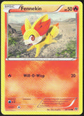 Fennekin 24/146 XY Base Set Pokemon TCG LP