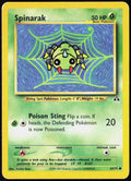 Spinarak Unlimited 64/75 Neo Discovery Pokemon TCG LP