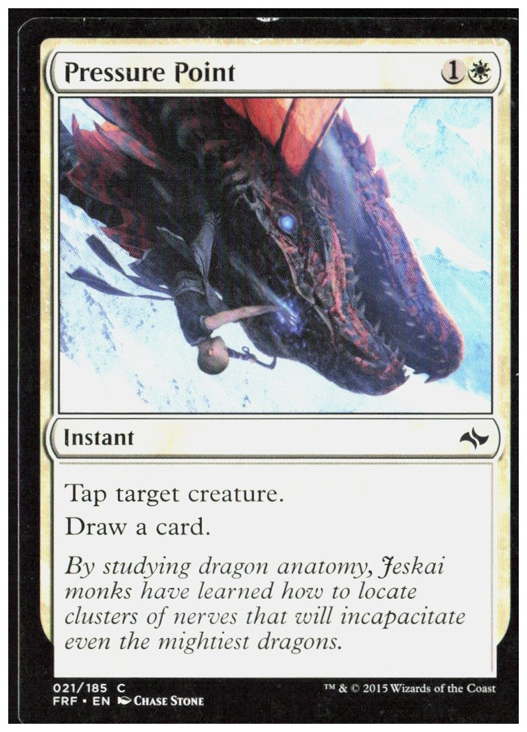 Pressure Point 21 Fate Reforged Magic: The Gathering LP