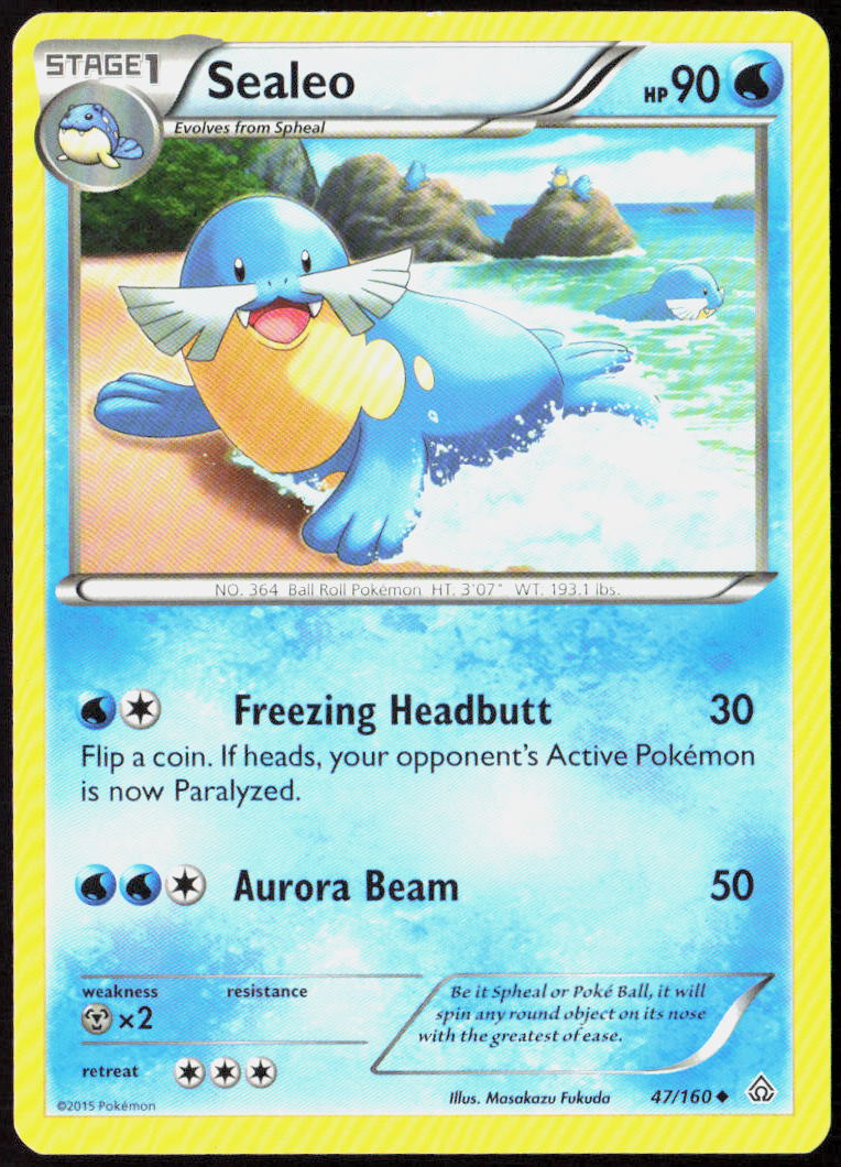 Sealeo 47/160 XY - Primal Clash Pokemon TCG LP